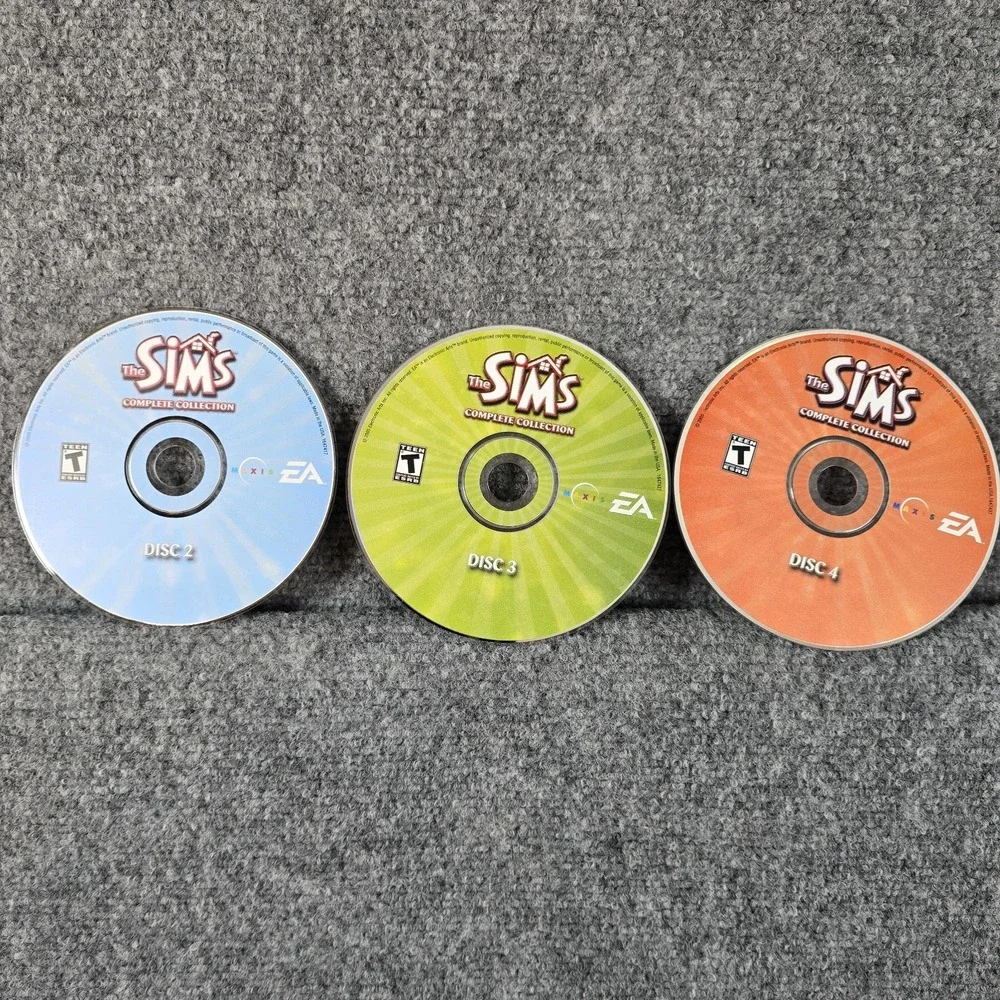 Sims: Complete‎ Collection (PC: Windows, 2005) Missing Disc One